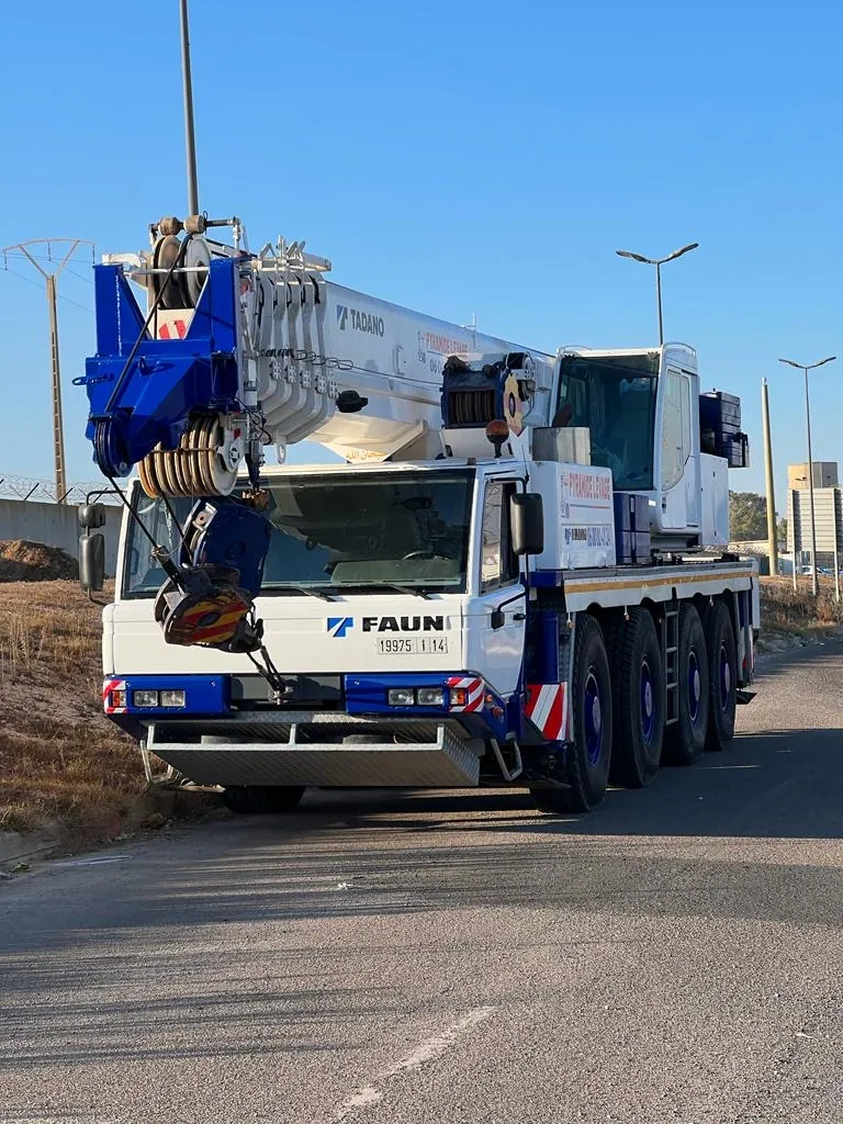 Les types de grues mobiles et à quel chantier chacune correspond