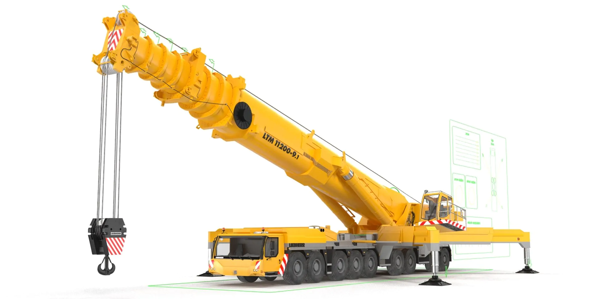 Liebherr 11200 : l’engin ultime pour les très gros levages