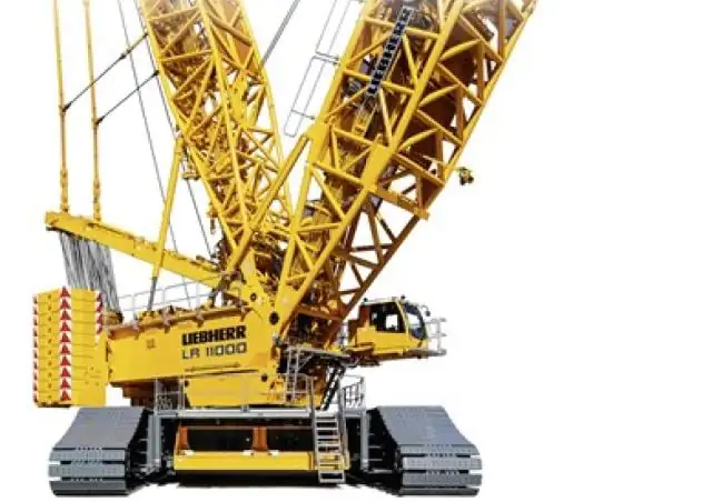 Grue mobile sue chenilles
