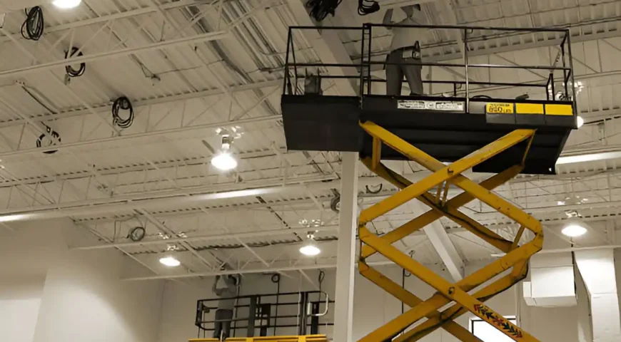 Travaillez en Toute Confiance : Nacelles Ciseaux Professionnelles